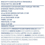 Biscotti cioccolato e mandorle 300 gr